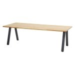 Taste Ambassador Diningtafel Teak Antracite 240 x 100 cm - 4so