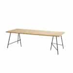 Taste Lano Dining Tafel Teak Antracite 240 x 100 cm - 4so