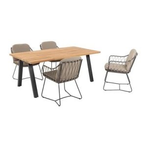 Taste Prego|Ambassador tuinset - 5-delig - 180x100 cm.
