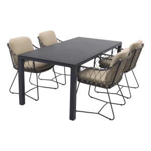 Taste Prego/Chaneo tuinset - 180x90 cm. - 5-delig