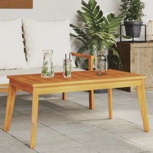Tuintafel 100x55x45 cm massief acaciahout