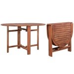 Tuintafel 120x70x74 cm massief acaciahout