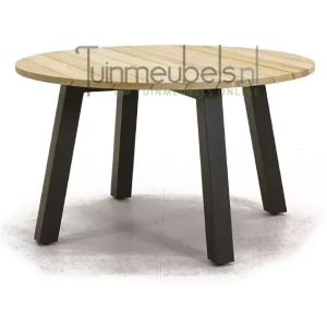 Tuintafel Derby Teak 130 Rond
