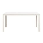 Tuintafel Savoie - aluminium/glas zand - 75x160x90 cm - Leen Bakker