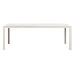 Tuintafel Savoie - aluminium/glas zand - 75x215x90 cm - Leen Bakker