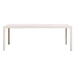 Tuintafel Savoie - aluminium/glas zand - 75x215x90 cm - Leen Bakker