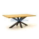 Tuintafel Spectral teak spinpoot 260x100x78cm