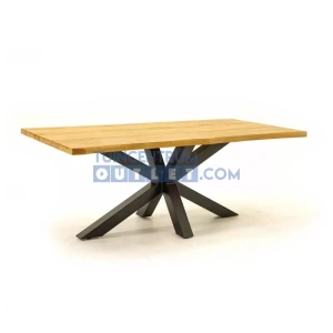 Tuintafel Spectral teak spinpoot 260x100x78cm