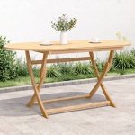 Tuintafel inklapbaar 160x85x75 cm massief acaciahout