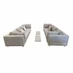 Vallon loungeset salix 360x100 cm inclusief flax beige kussens AW - Yoi