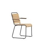 Venture Home Bois Eetkamerstoel 51 x 82 x 55 - Zwart