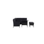 Venture Home Knock Hoekbankset - Zwart