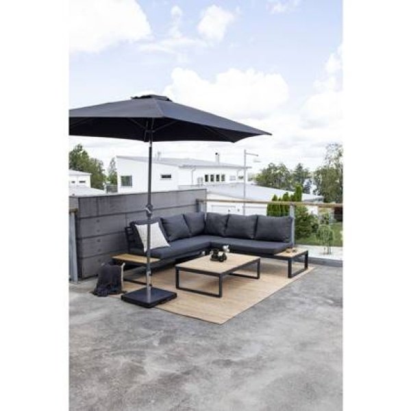 Venture Home Panama Hoekbankset - Zwart