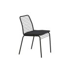 Venture Home Panjin Eetkamerstoel 60 x 80 x 50 - Zwart - 2-pack