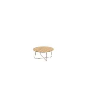 Verdi salontafel teak 73 cm dia. H35 cm latte 4SO - 4so