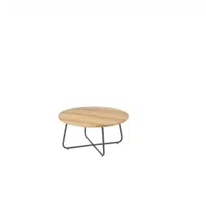 Verdi salontafel teak 73 cm. Ø (H 35)