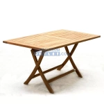 Vita tuintafel Milton teak 140x80 cm