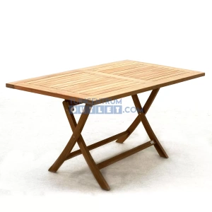 Vita tuintafel Milton teak 140x80 cm