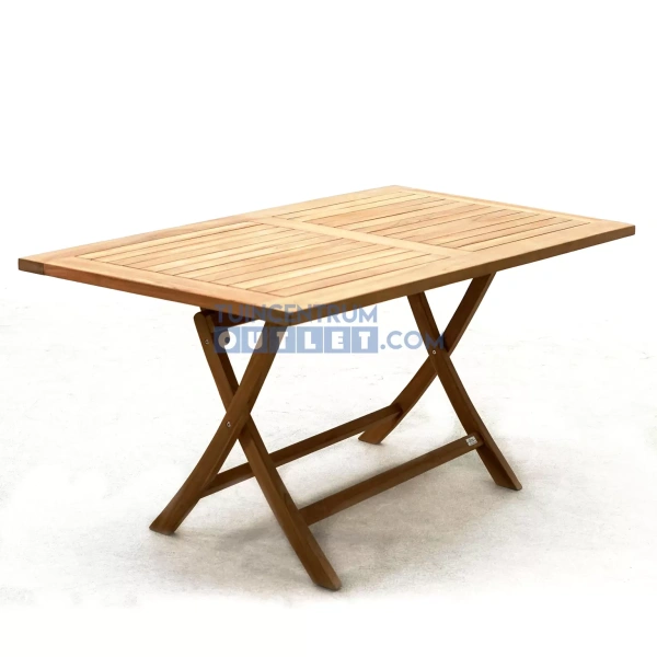 Vita tuintafel Milton teak 140x80 cm