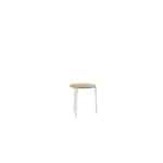 Yoga Bijzet Tafel Natural Teak Frost Grey dia. 45 cm - 4so