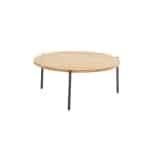 Yoga Coffee Tafel Natural Teak Antracite dia. 90 cm - 4so