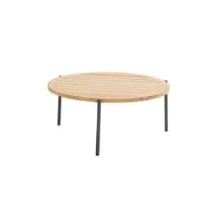Yoga Coffee Tafel Natural Teak Antracite dia. 90 cm - 4so