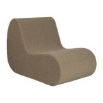 ferm LIVING Rouli Center Module Loungestoel - Donker Zand