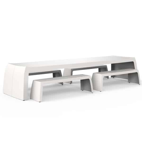 ADEZZ O2S Tafel 400x110x76cm. op=op