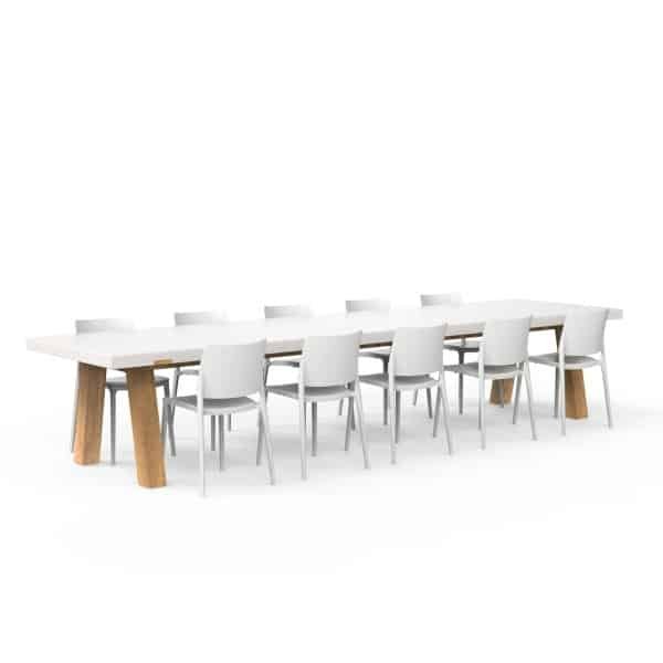 ADEZZ Tafel Colla 400x100x76cm. op=op