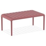 ALTEREGO SIDONY XL Lage tafel - Rood