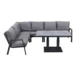 Azoren/Rockford loungeset - met verstelbare tafel - links & rechts