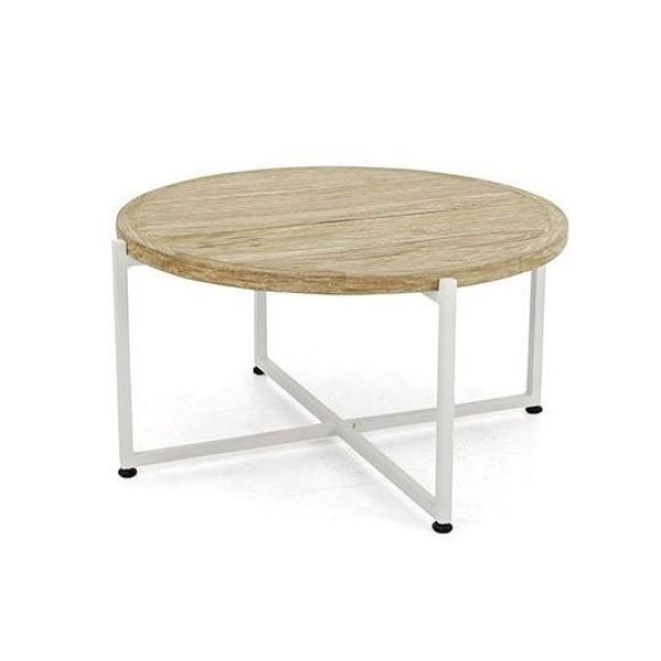 Bijzettafel Milou Dining dia. 74 cm teak - Applebee