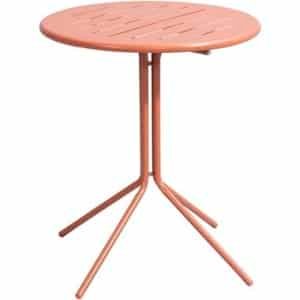 Bistrotafel Vence - terra - 70xØ60 cm - Leen Bakker