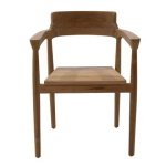 DÉJA Living - Tuinstoel - Naturel Teakhout - Zithoogte 47cm - Hazel