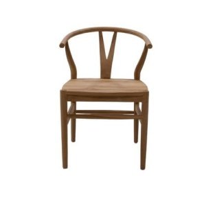 DÉJA Living - Tuinstoel - Naturel Teakhout - Zithoogte 47cm - Skye