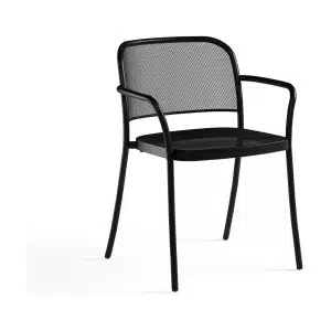 EMU Café tuinstoel met arm black