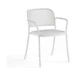 EMU Café tuinstoel met arm matt white