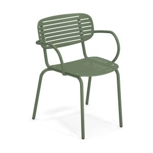 EMU Mom tuinstoel met arm military green