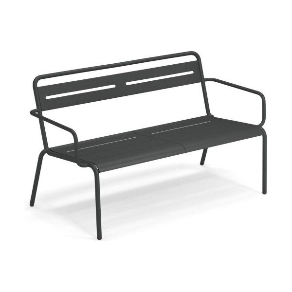 EMU Star tuinbank met arm antique iron