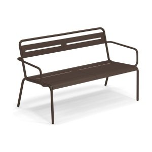 EMU Star tuinbank met arm indian brown
