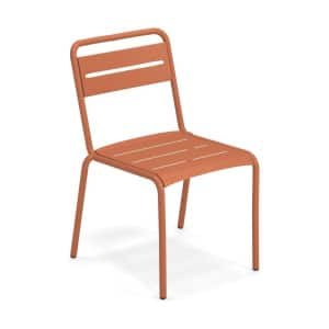 EMU Star tuinstoel aluminium maple red