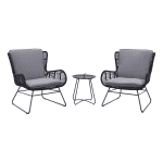 Exotan Grace stoel loungeset + bijzettafel Oriental -3-delig