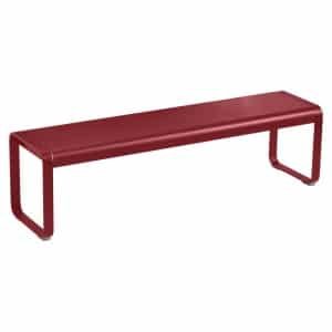 Fermob Bellevie bench tuinbank Chili