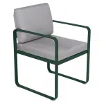 Fermob Bellevie dining armchair tuinstoel Cedar green - Flannel