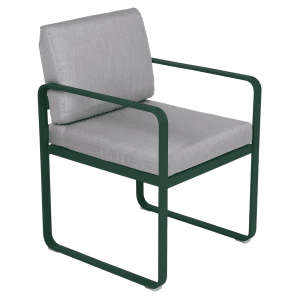 Fermob Bellevie dining armchair tuinstoel Cedar green - Flannel