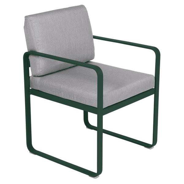 Fermob Bellevie dining armchair tuinstoel Cedar green - Flannel