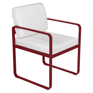 Fermob Bellevie dining armchair tuinstoel Chili - Off-White