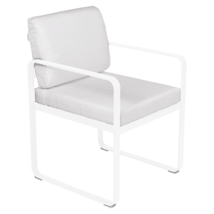 Fermob Bellevie dining armchair tuinstoel Cotton white - Off-White