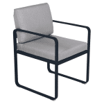 Fermob Bellevie dining armchair tuinstoel Deep blue -Flannel