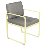 Fermob Bellevie dining armchair tuinstoel Frosted gemon - Grey Taupe